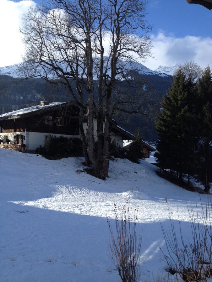 Haus Fless 7 Apartment Klosters Bagian luar foto