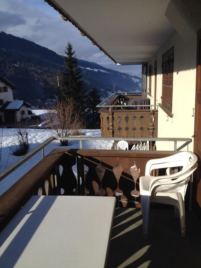 Haus Fless 7 Apartment Klosters Bagian luar foto